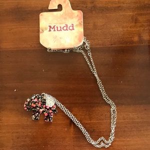 Long elephant necklace